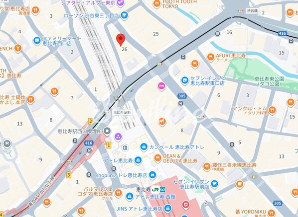 パークコート恵比寿(PARK COURT恵比寿)の物件内観写真